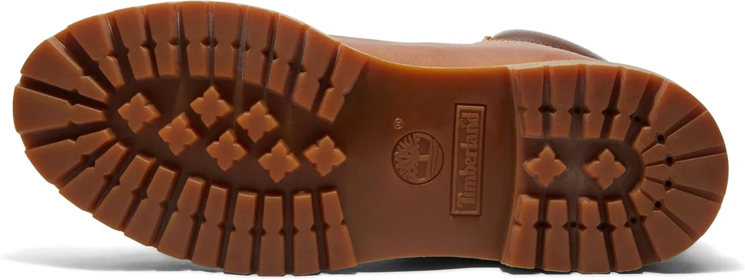 Мужские ботинки Timberland Premium на шнуровке, высота шнуровки 6 дюймов, Brown — фото 4