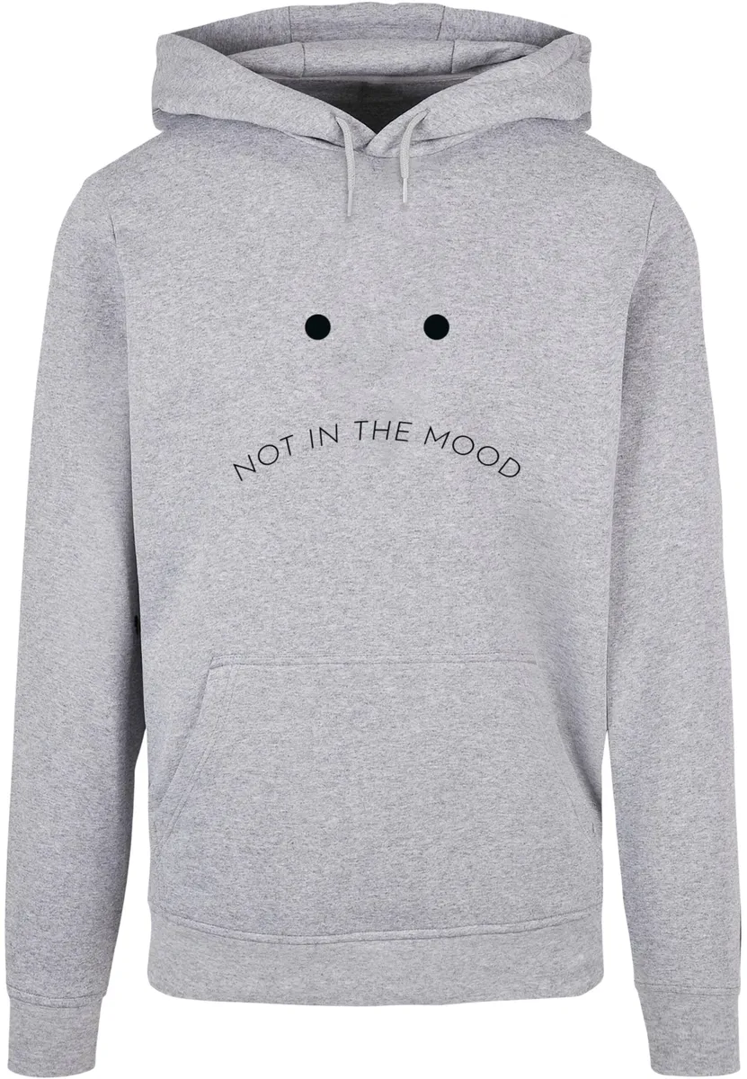 

Толстовка с капюшоном Merchcode " Merchcode Men's NITM-Sad Face Basic Hoody", серый