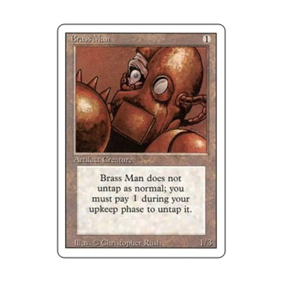 

CCG Латунный человек (U), MTG - 3rd Edition (Revised)