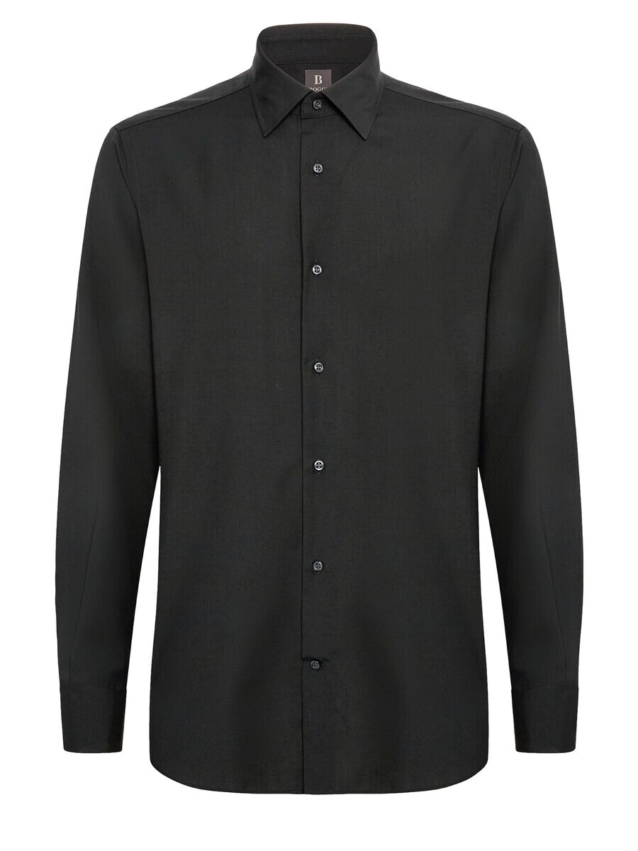 

Рубашка Boggi Milano Regular fit Button Up, черный