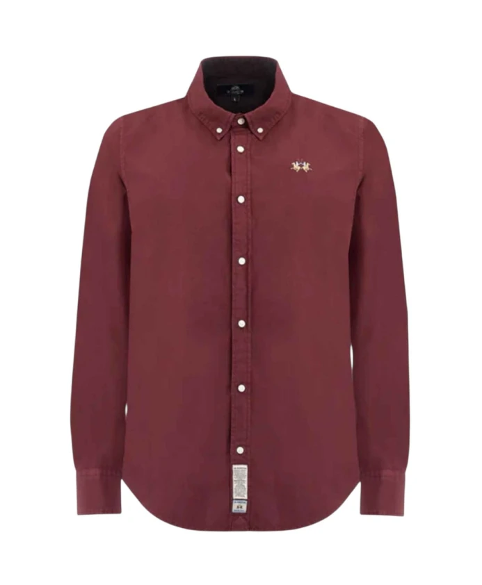 

Повседневная рубашка La Martina, красный