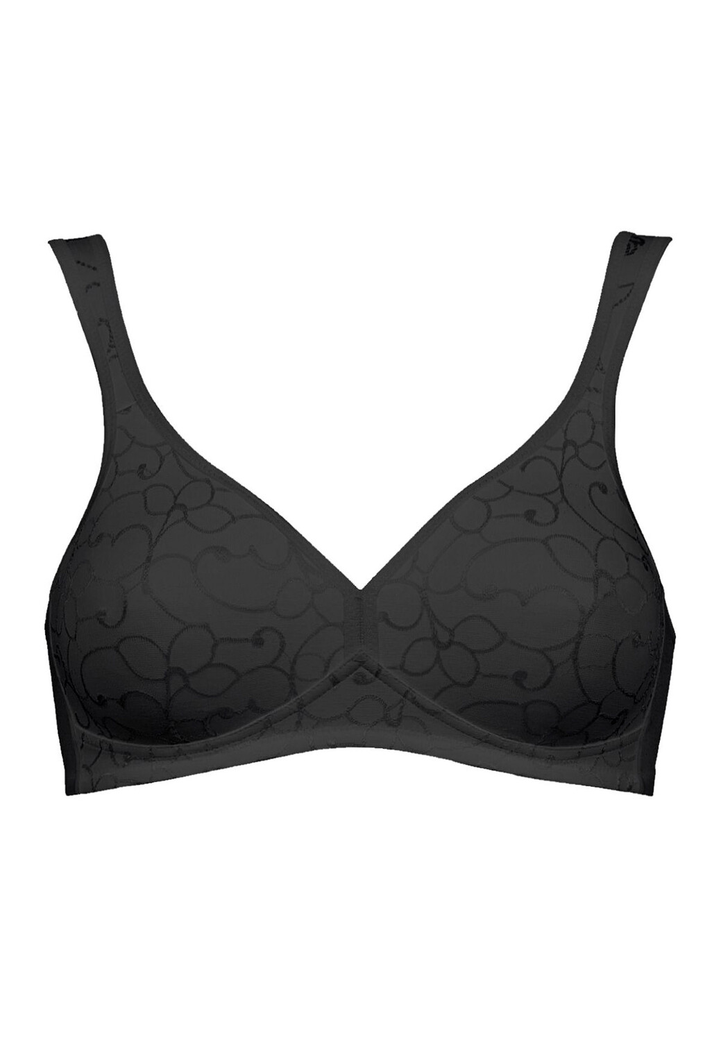 

Бюстгальтер без косточек Triumph BH ohne Bügel Elegant Cotton, черный