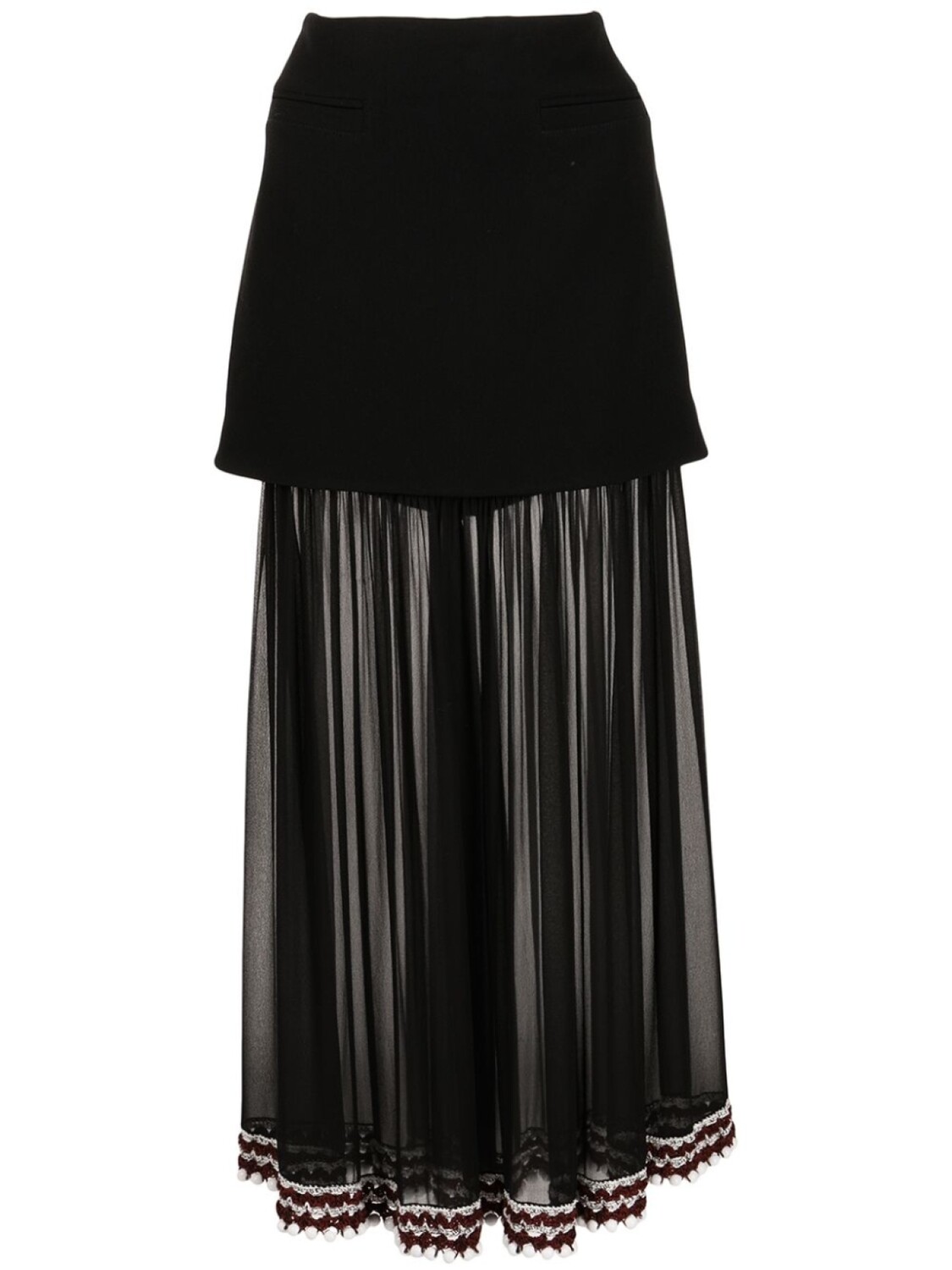 

Proenza Schouler юбка макси, черный