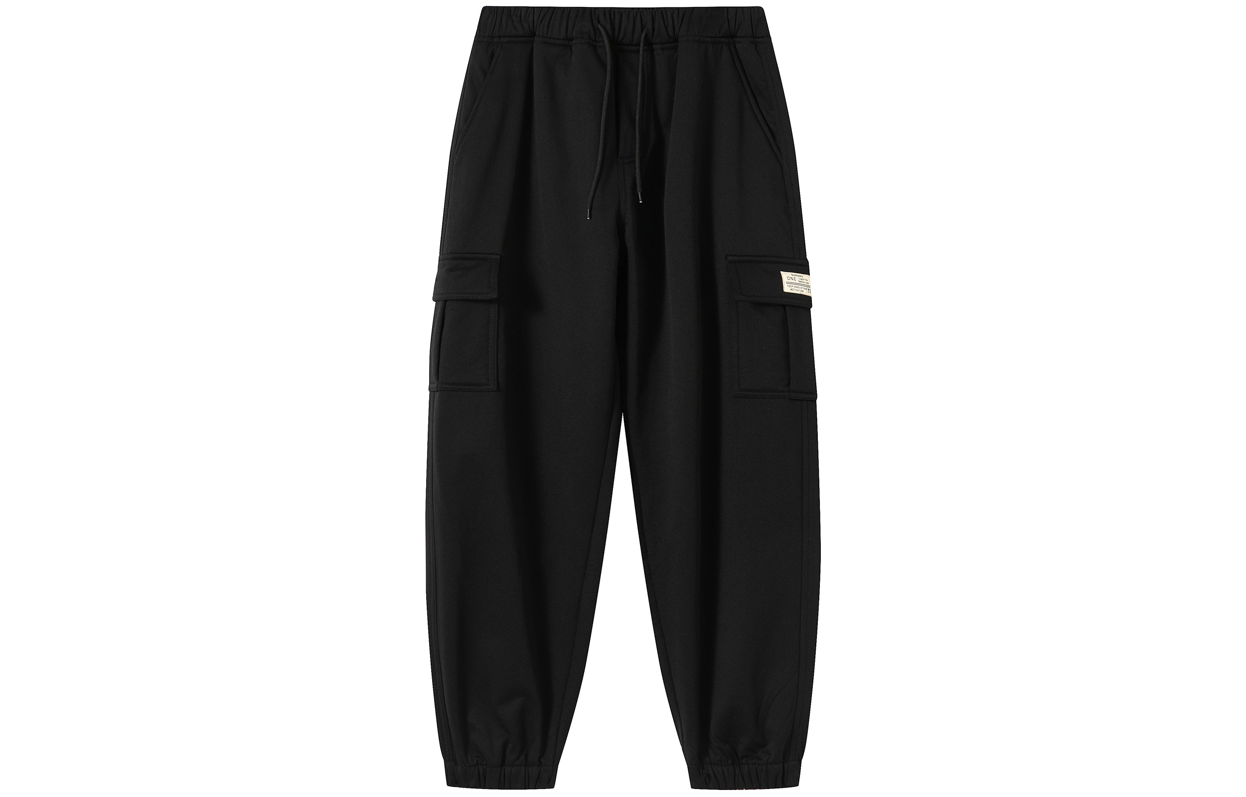 

Коллекция Huichao Riding The Wind, карго-штаны Unisex WARRIOR, черный fleece-lined