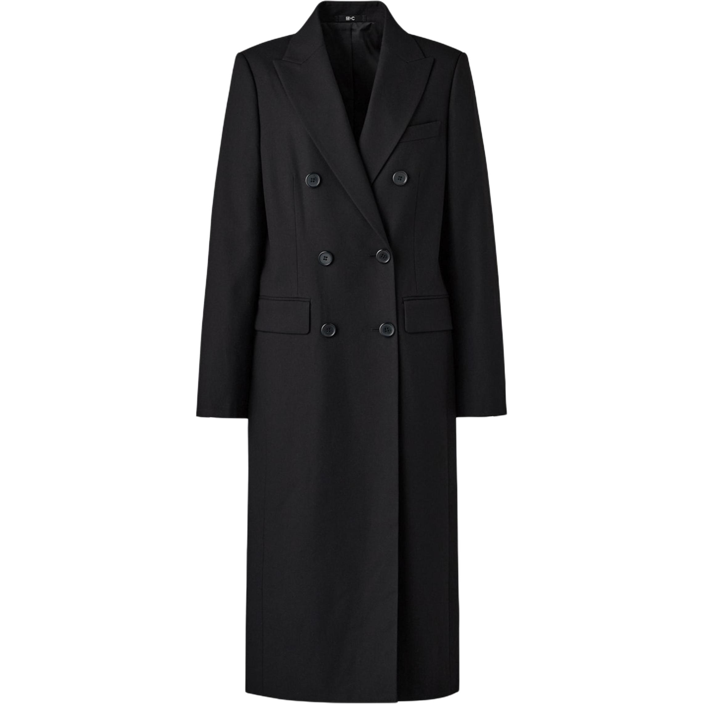 

UNIQLO Пальто Clare Waight Keller C Collection FW25 Женское, Black