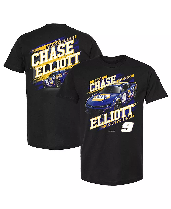 

Мужская черная футболка Chase Elliott NAPA Car Hendrick Motorsports Team Collection