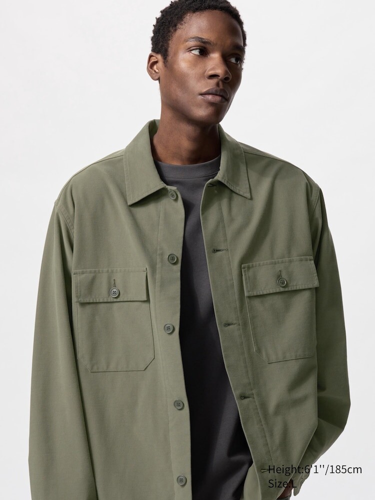 

Рубашка джерси Uniqlo, цвет 57 зеленый