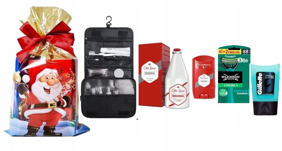 

Мужской подарочный набор Mix Nivea Gillette Old Spice Wilkinson