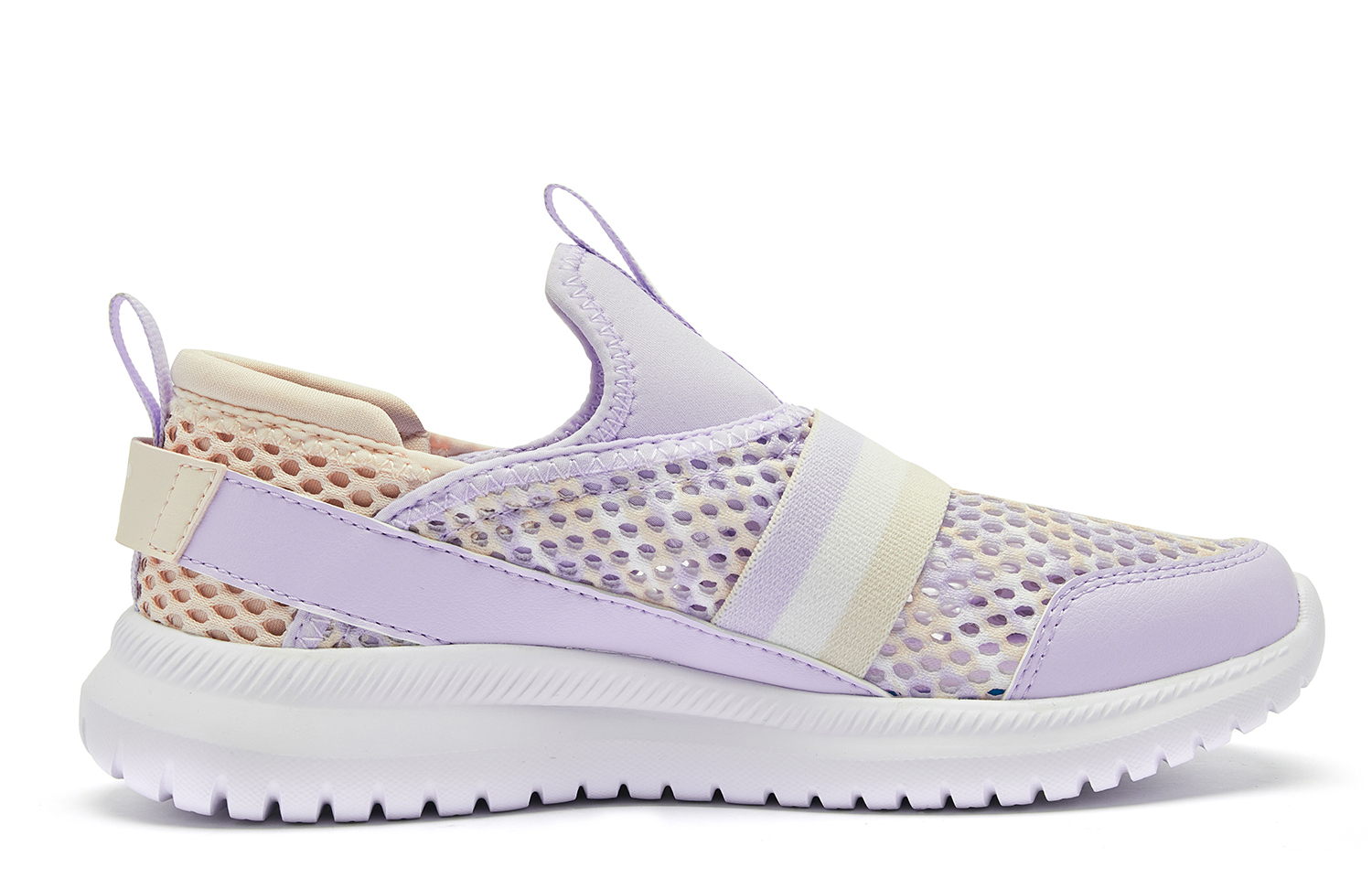 

Детские кроссовки Low Top Беговые Фиолетовый Розовый QIAODAN, Светло-фиолетовый