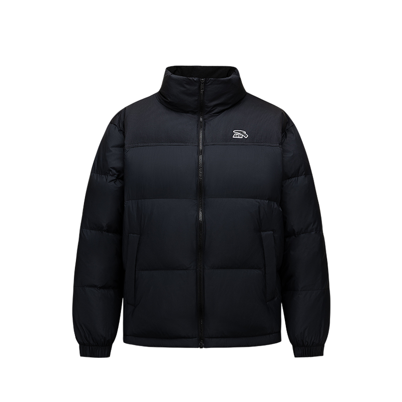 

ANTA Мужская базовая черная пуховая куртка, Basic Black-5