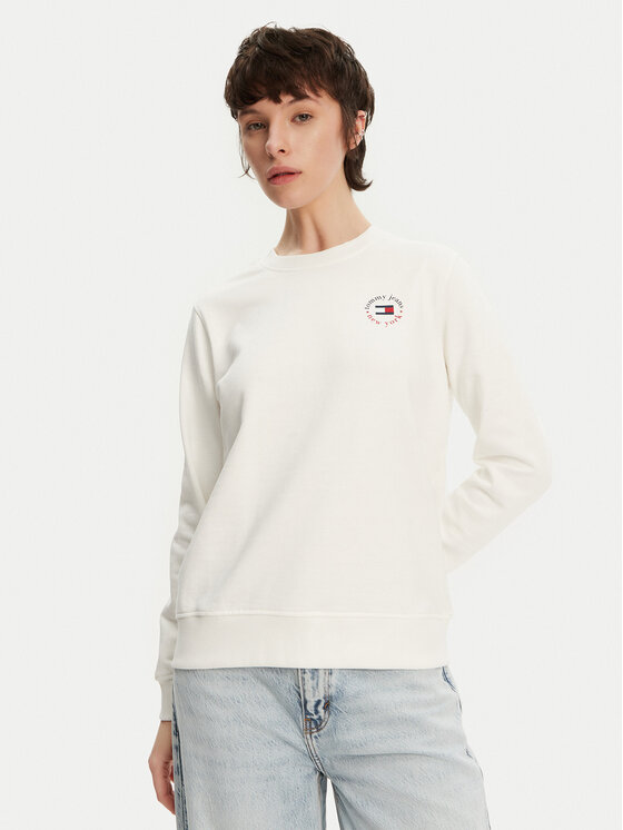 

Толстовка обычного кроя Essential DW0DW20639 Tommy Jeans, белый