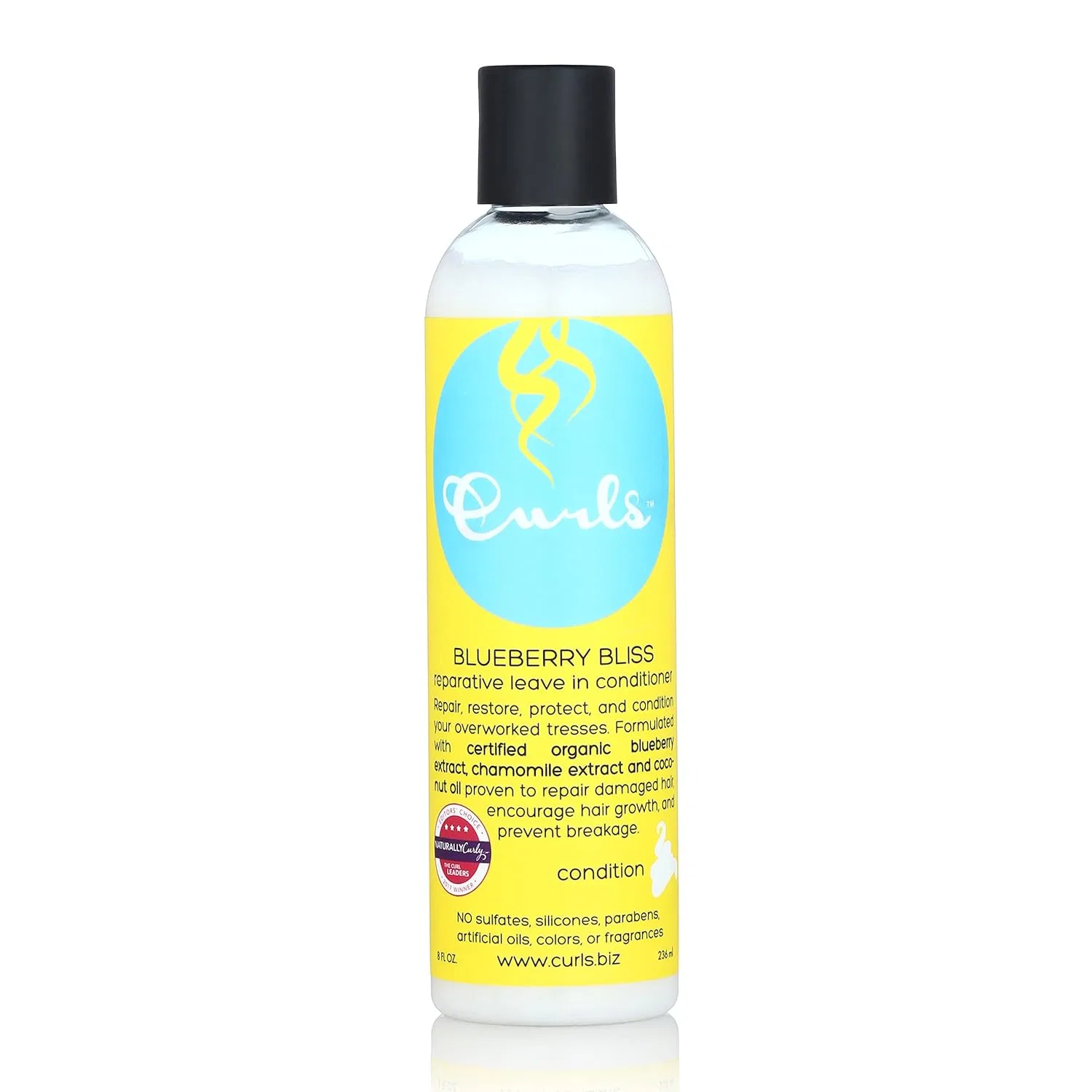 Несмываемый кондиционер Curls Blueberry Bliss Reparative, 236 мл Curls