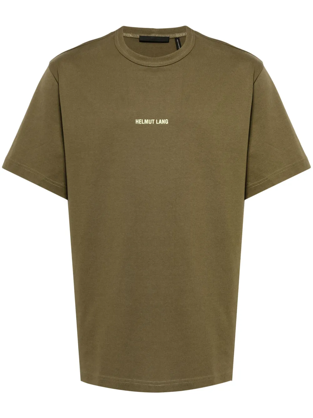 

Футболка с логотипом Helmut Lang, зеленый