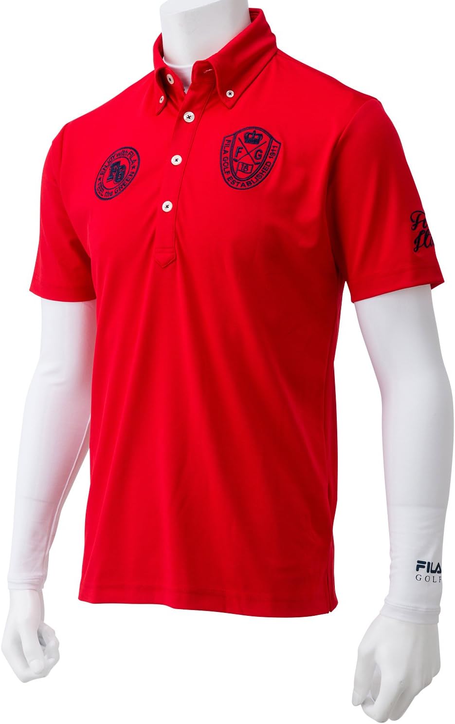 

Мужская рубашка для гольфа Fila Golf 784506, красный