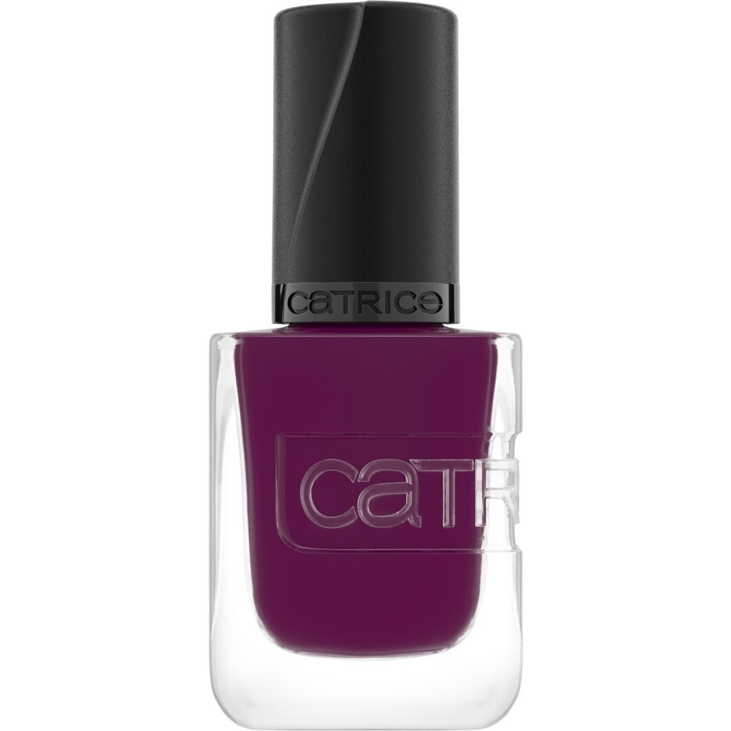 Лак для ногтей gel affair nail lacquer Catrice, 023 - plum-believable, объем 10.5 мл — фото 2