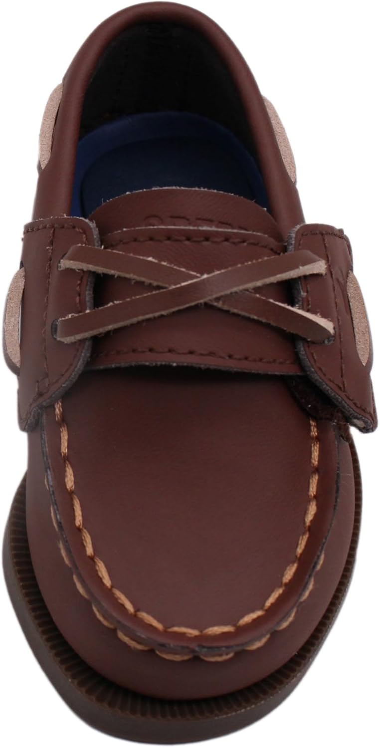 Детские унисекс туфли Sperry Original Boat Shoe, шоколадный — фото 3