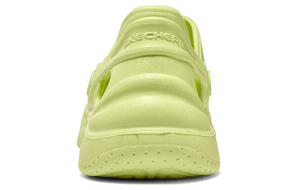 Сандалии foamies top-level-peachy vibe 'lime' Skechers, зеленый — фото 3