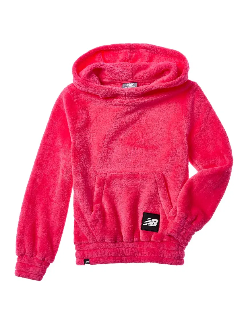 Толстовка New Balance Cuddle Hoodie Pullover Top, розовый