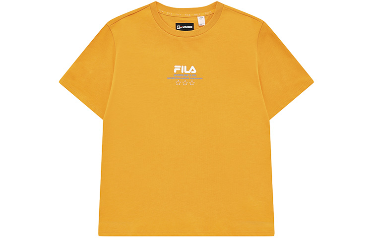 

Футболка с рукавом дроп-шилоу женская radiant orange FILA FUSION, оранжевый