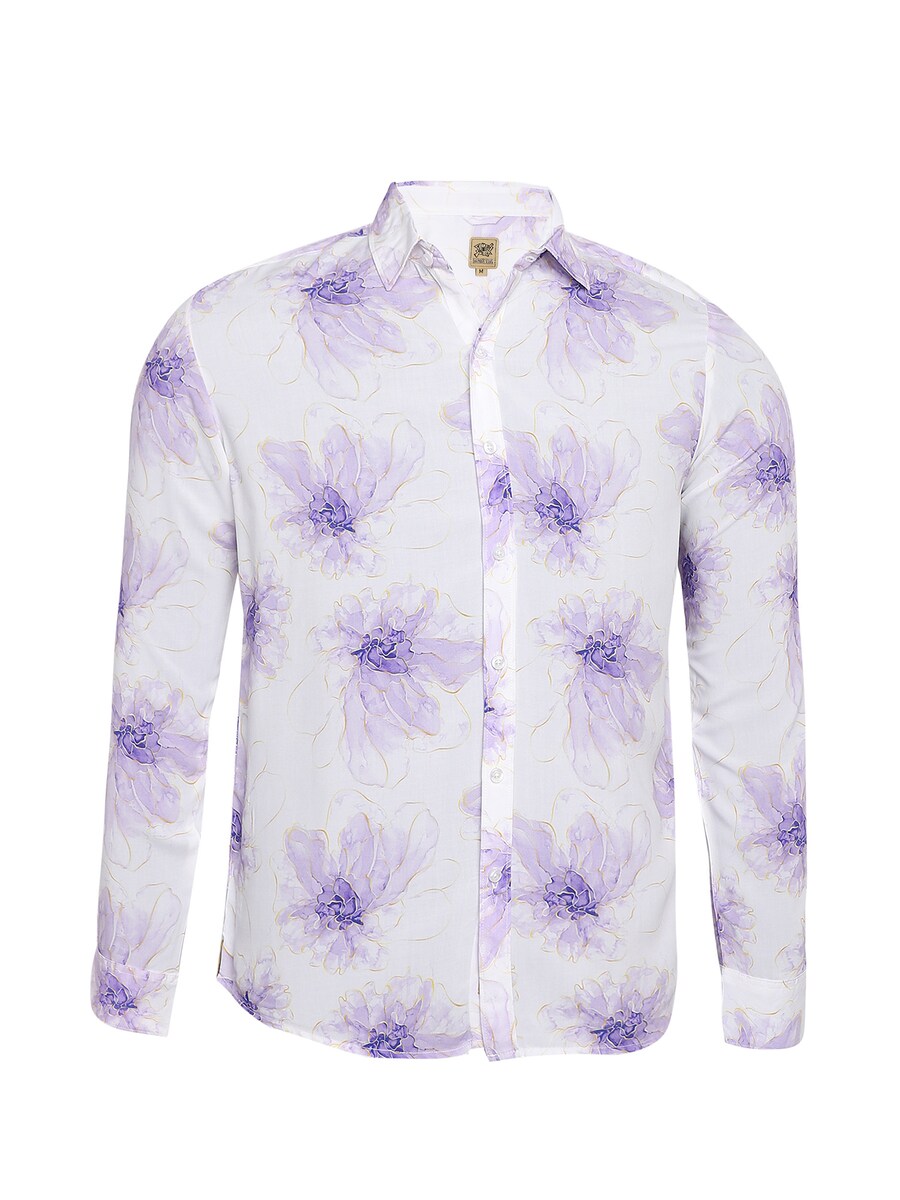 

Рубашка на пуговицах Comfort fit Campus Sutra Derek, фиолетовый