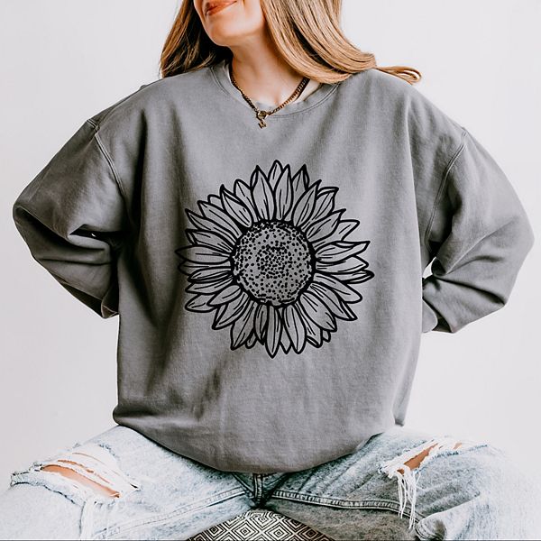 

Свитшот Sunflower легкий garment dyed Simply Sage Market, Grey, Серый, Свитшот Sunflower легкий garment dyed Simply Sage Market, Grey