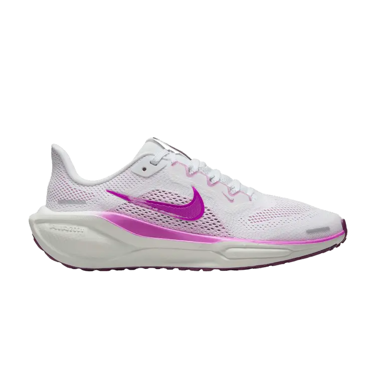 

Кроссовки Nike Air Zoom Pegasus 41 GS 'White Hyper Violet', фиолетовый