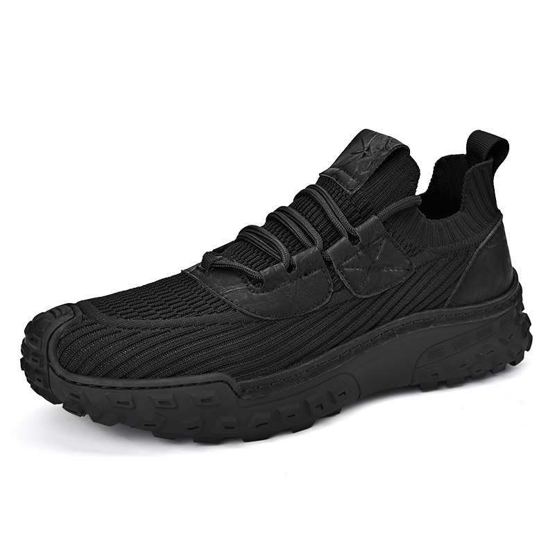 

ZAMST Мужские низкие кэжуал кеды черные, цвет Black