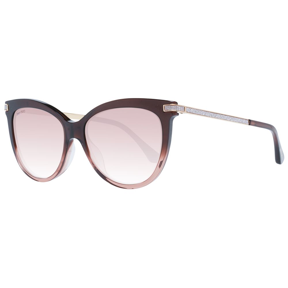 

Коричневые женские солнцезащитные очки Jimmy Choo Eyewear