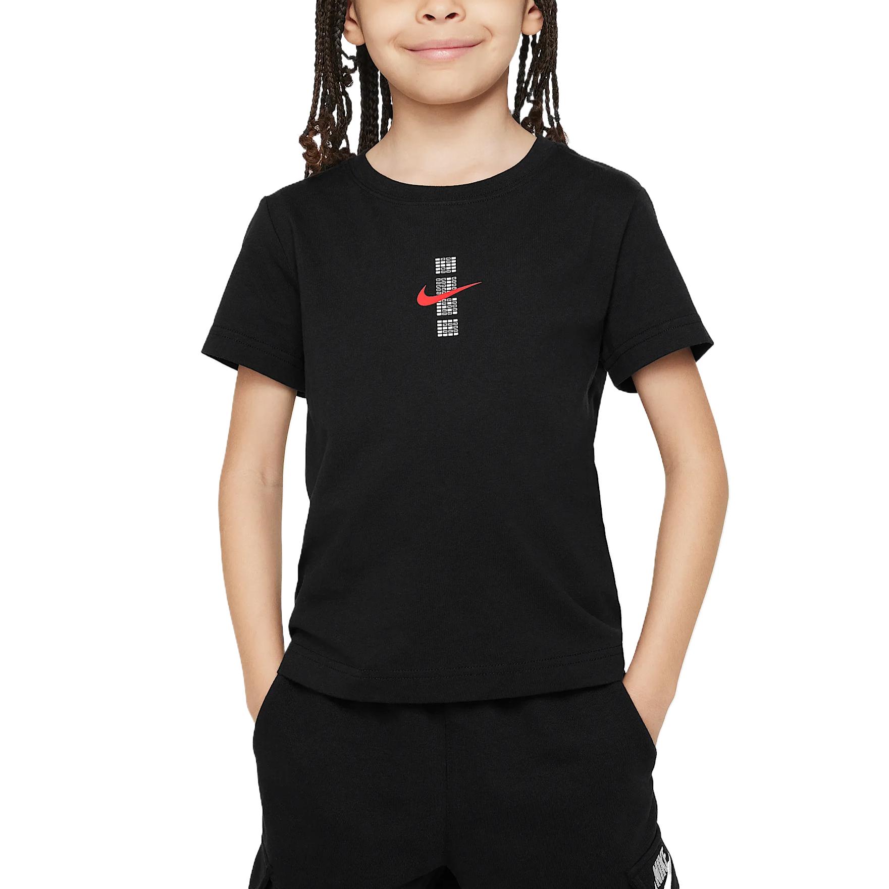 

Nike Черная футболка для детей от 3 до 7 лет, Черный, Nike Черная футболка для детей от 3 до 7 лет