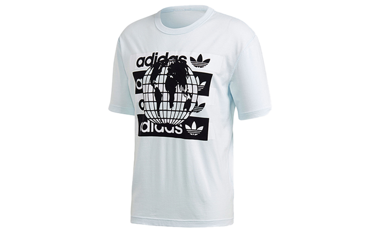 

Футболка мужская светло-голубая Adidas Originals