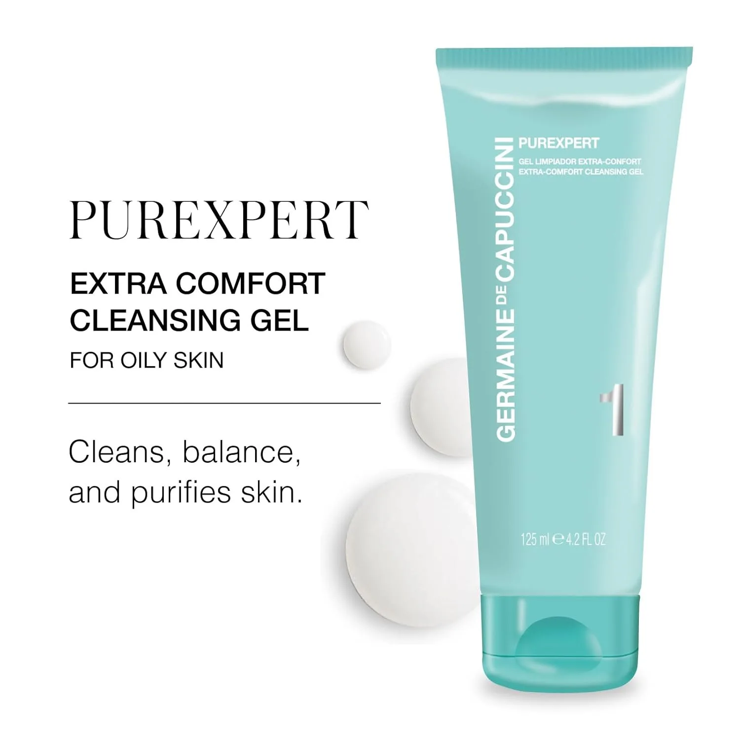 Germaine de Capuccini - Purexpert Dual Routine - Очищающий и увлажняющий гель для лица Extra-Comfort (120 мл) + Увлажняющий крем для лица (120 мл) — фото 3