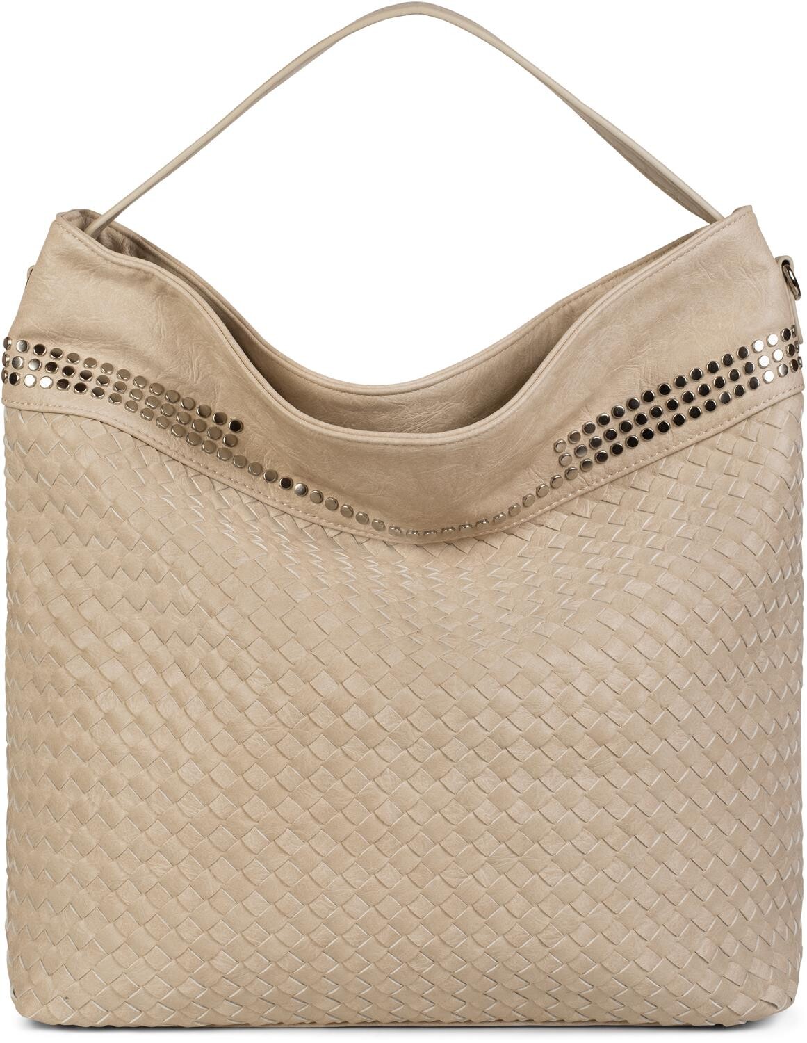 

Сумка через плечо styleBREAKER Hobo Bag, кремовый, Бежевый, Сумка через плечо styleBREAKER Hobo Bag, кремовый