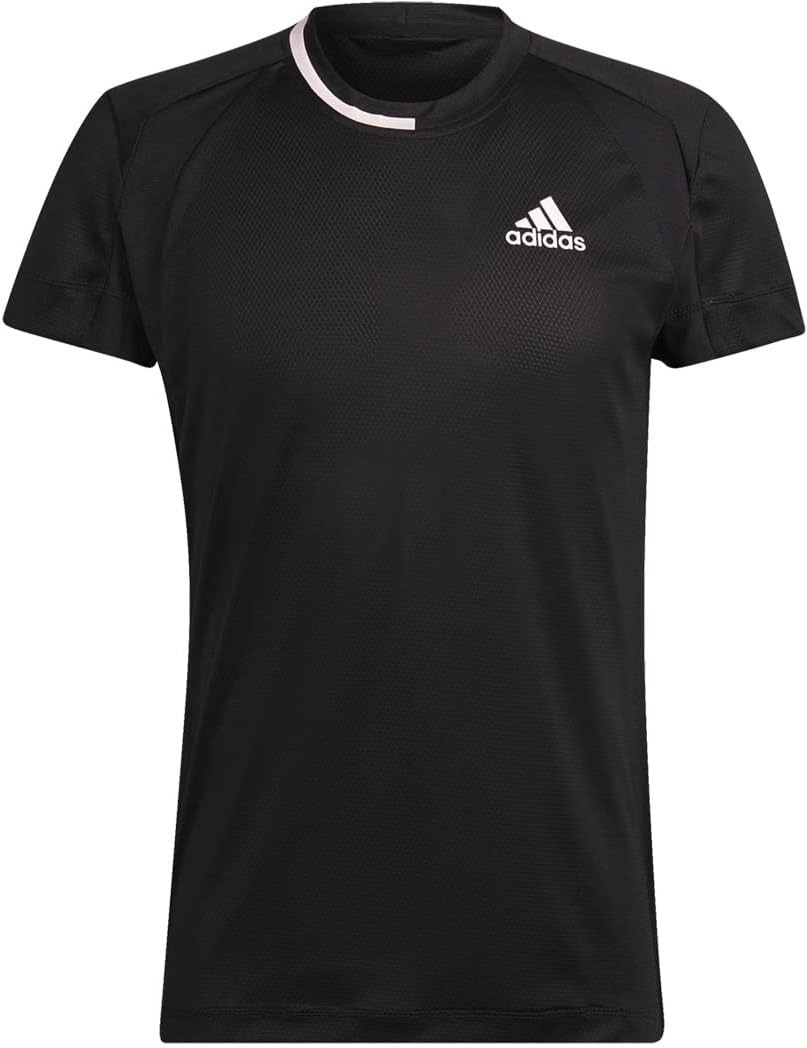 

Мужская теннисная футболка с коротким рукавом серии US LA196 Adidas, черный
