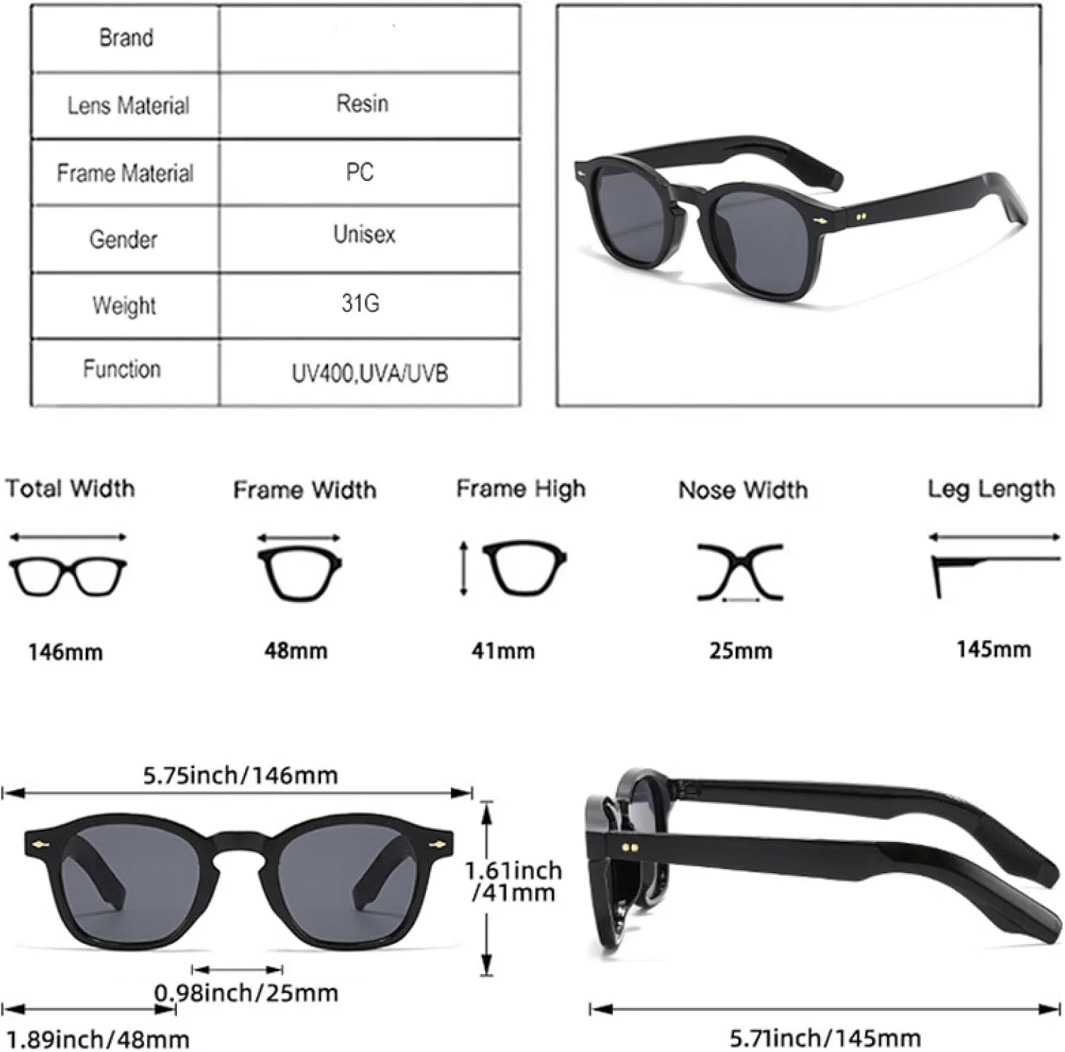 

Популярные модные женские солнцезащитные очки конфетных цветов, винтажные мужские очки в стиле панк с заклепками, солнцезащитные очки UV400 VVTWSSW, Leopard Yellow
