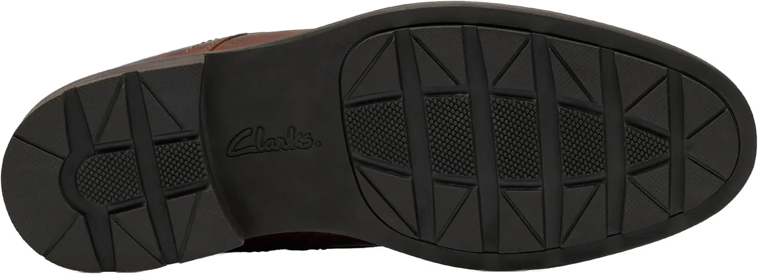 Мужские ботинки Clarks Emmet Zip Chelsea Boot, Navy Knit — фото 3