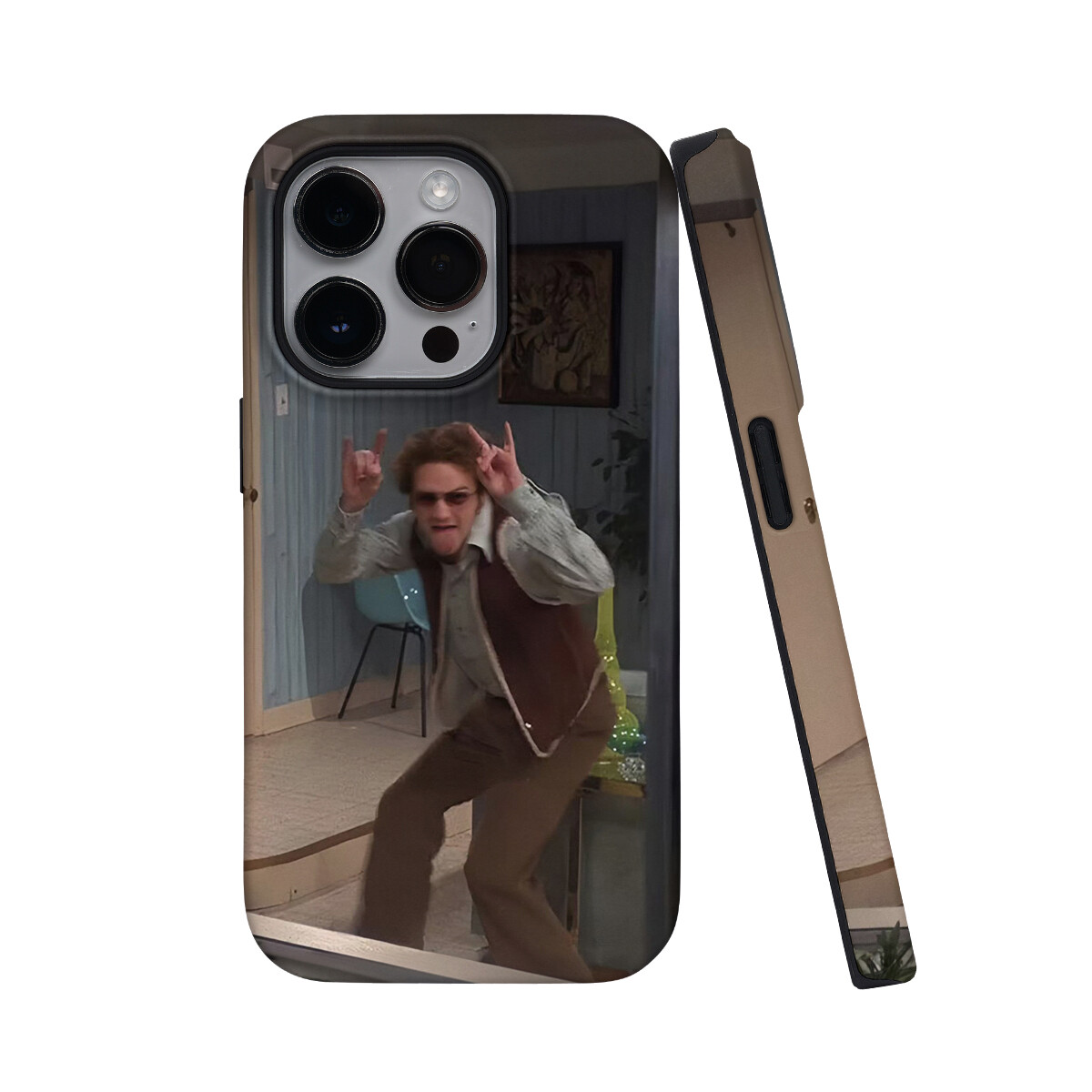 

Чехол для телефона Keshami, Funny man half-pack with magnetic
