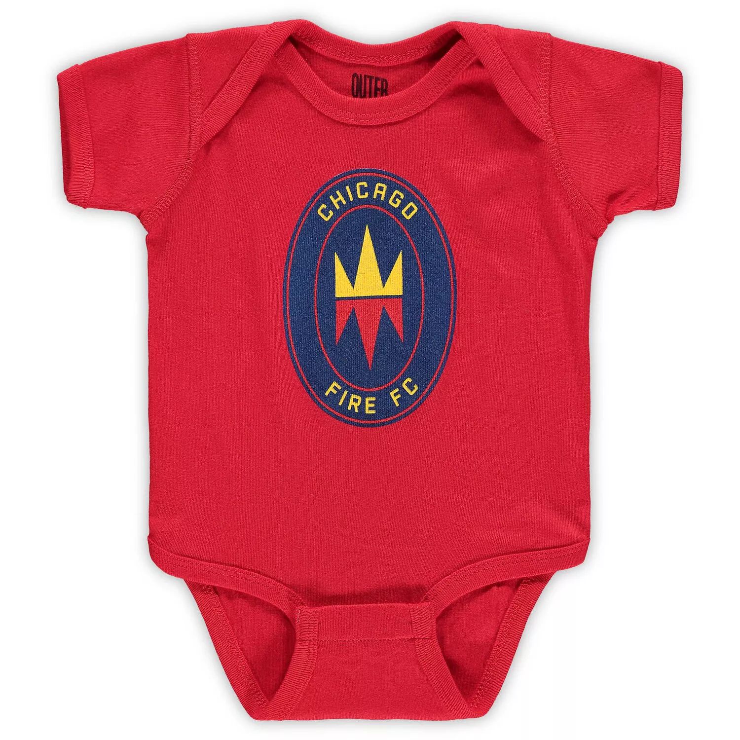 

Красное боди с логотипом Newborn Chicago Fire Primary Outerstuff, Красный, Красное боди с логотипом Newborn Chicago Fire Primary Outerstuff