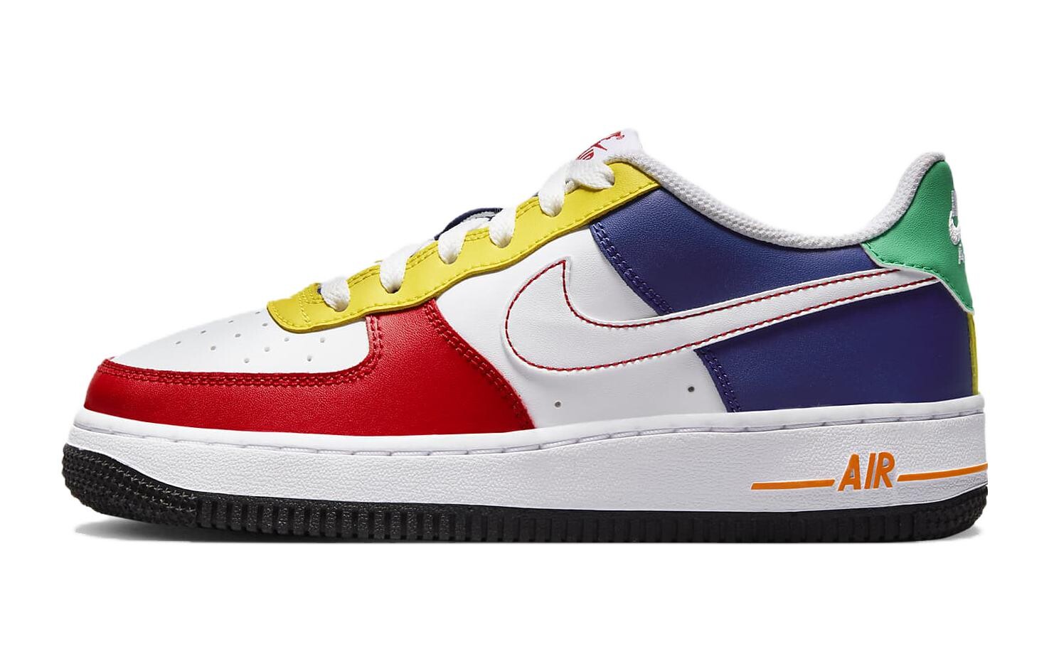 

Air Force 1 Low '07 LV8 Кубик Рубика GS Nike, белый/красный/синий