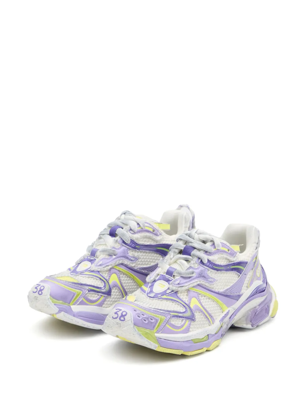 Кроссовки Runner 2 BALENCIAGA, фиолетовый — фото 2