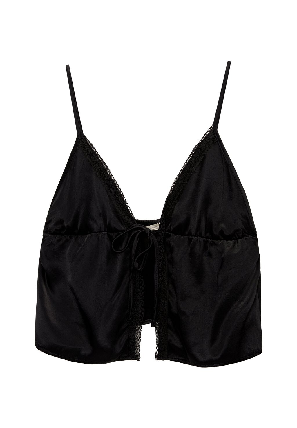 

Топ STRAPPY WITH BOW PULL&BEAR, черный