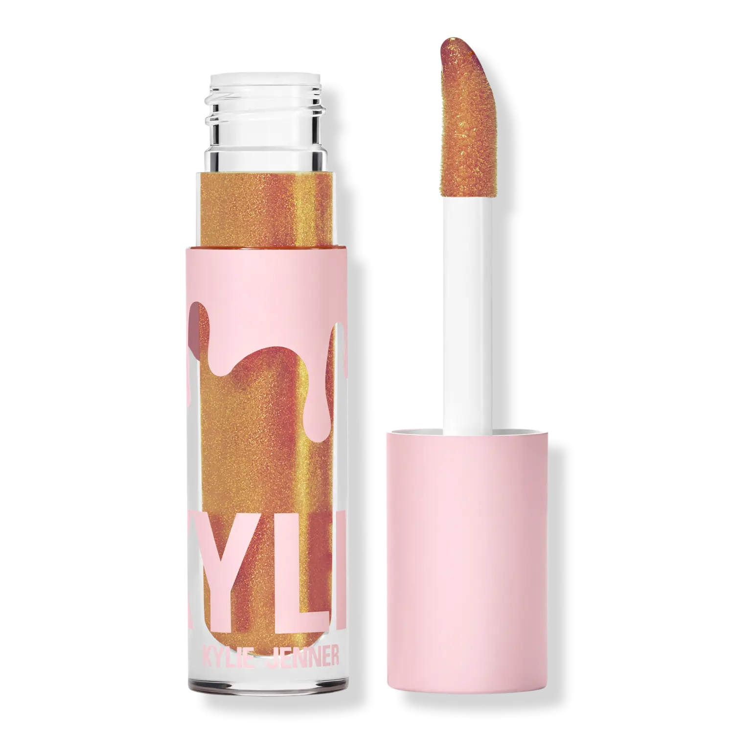 

Блеск для губ High Gloss KYLIE COSMETICS, 009 Yesss Girl (shimmering duo chrome pink and gold)