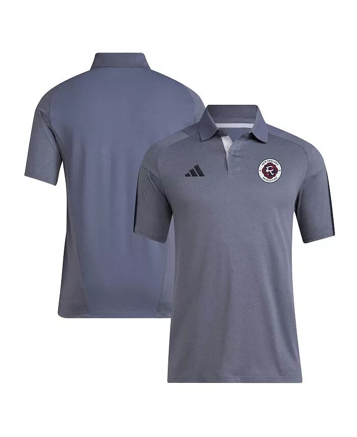 

Мужское серое тренировочное поло New England Revolution 2024 adidas