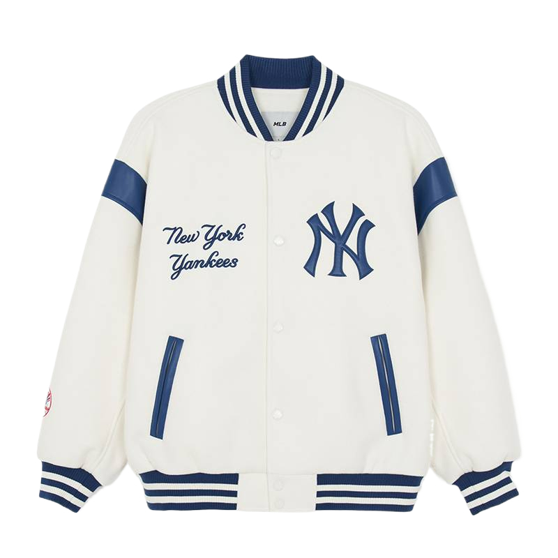 

Бейсбольная куртка New York Yankees SS26 унисекс MLB, new york yankees/кремовый
