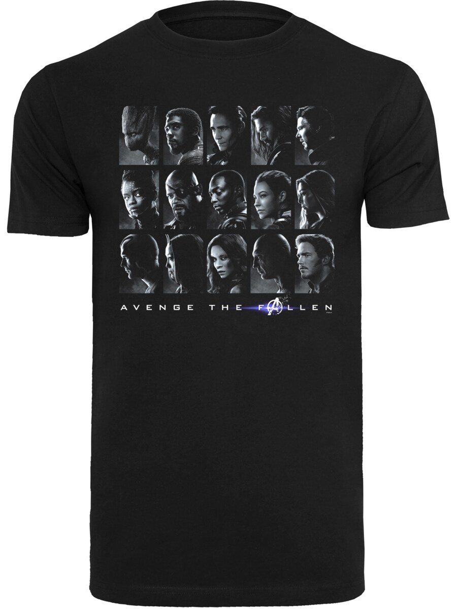 

Рубашка F4NT4STIC Marvel Avengers Endgame The Fallen Heroes, черный