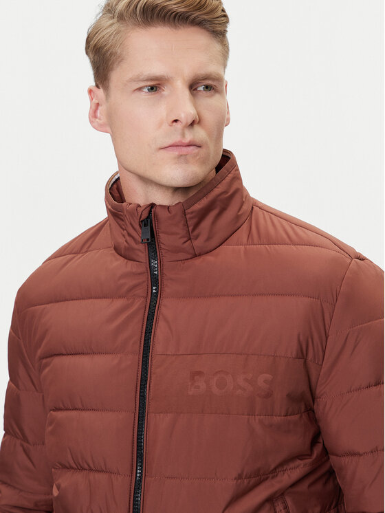 Демисезонная куртка regular fit H-Cenitos 50519237 Boss, бежевый — фото 4