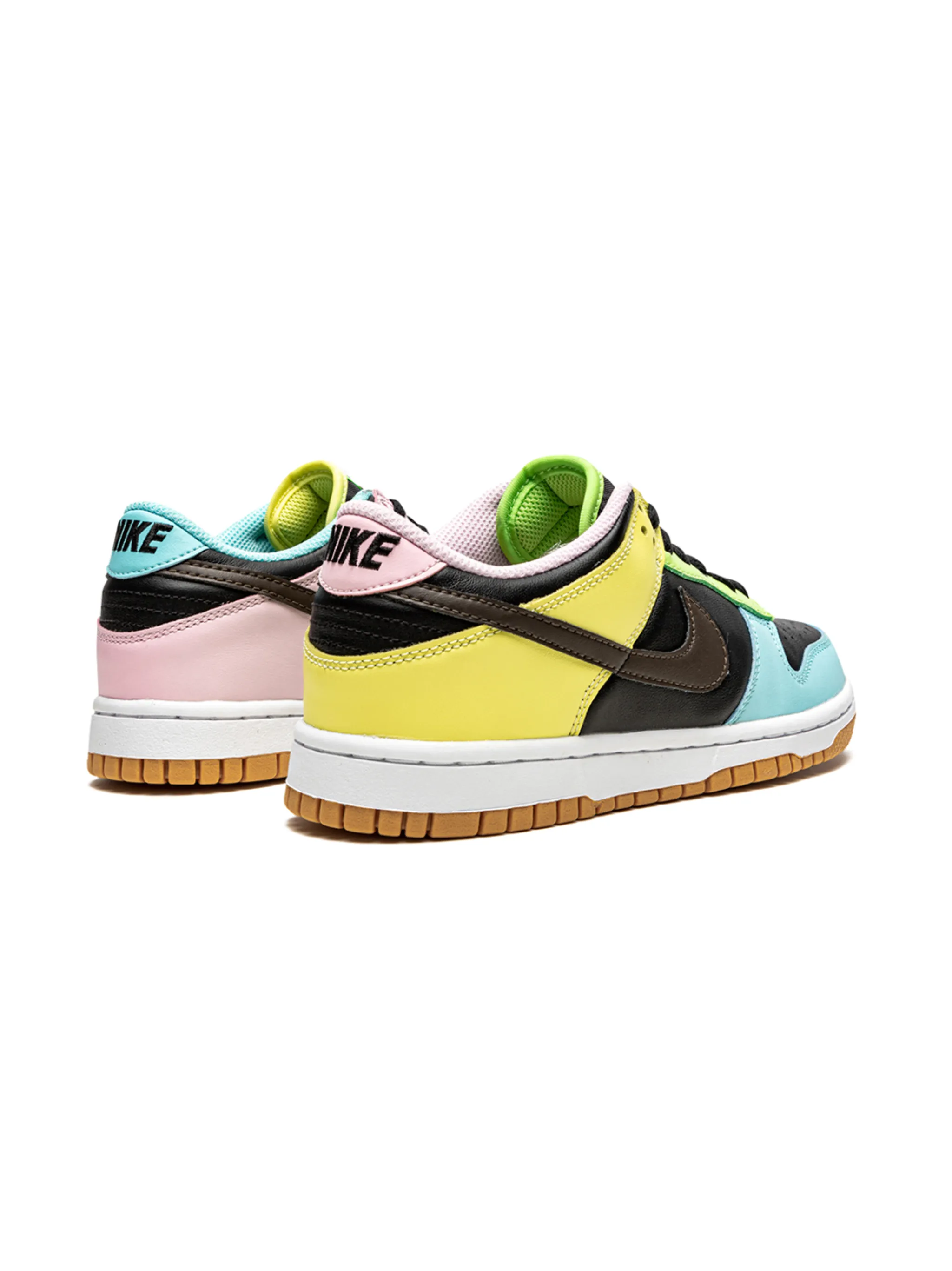 Кроссовки Dunk Low SE Free.99 Nike Kids, черный — фото 3