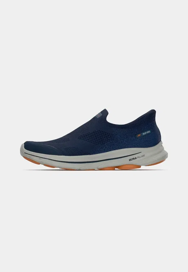 Кроссовки Skechers Go walk 8, сине-оранжевый — фото 2