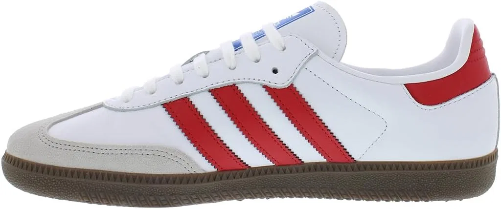 Adidas Unisex-Adult The Velosamba, Cloud White/Scarlett/Blue-White — фото 4