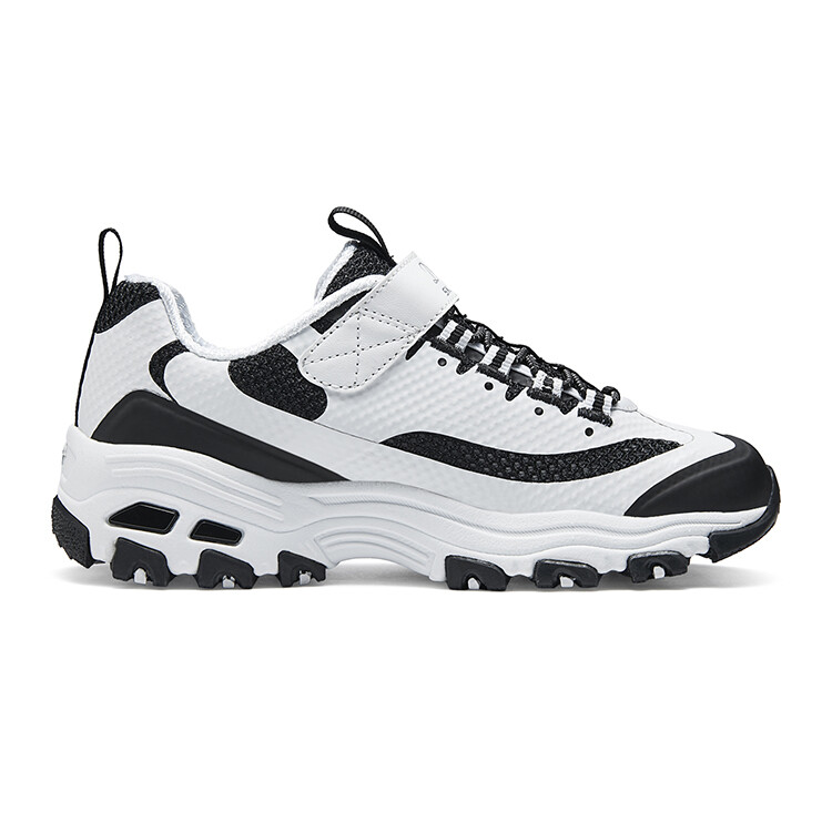 Кроссовки Skechers Kids Lifestyle Shoes Kids Low-top White/Black, белый/черный — фото 2