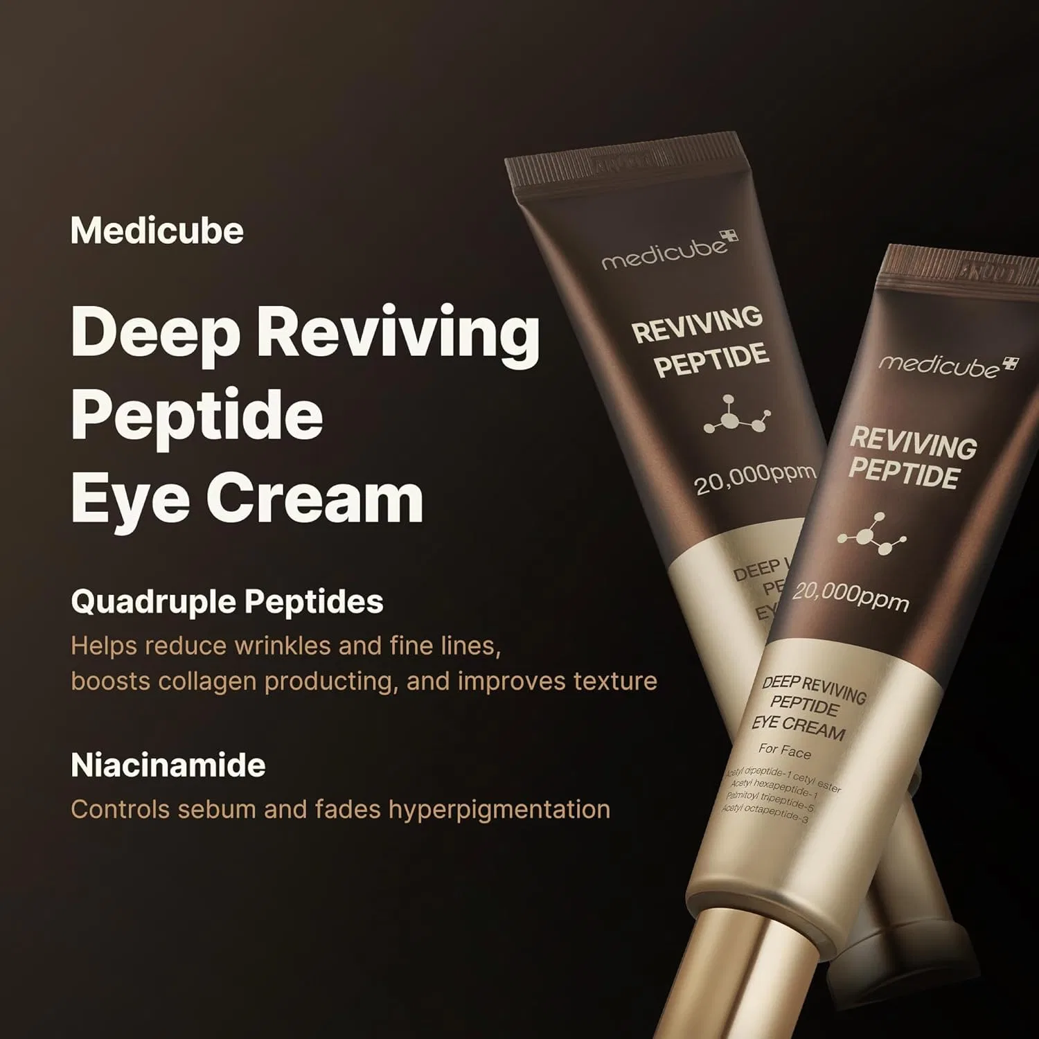 Крем для век «Deep Reviving Peptide Eye Cream» от Medicube Medicube — фото 4